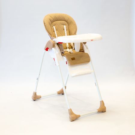 SILLA DE COMER PLEGABLE MARRON BEBESIT 6600-D