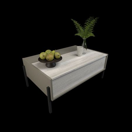 Mesa De Centro Con Puerta Gris C. Nevado Tables