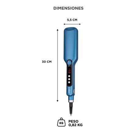 Buclera Profesional Gadnic Rizadora Control de Temperatura Iones de Cerámica 