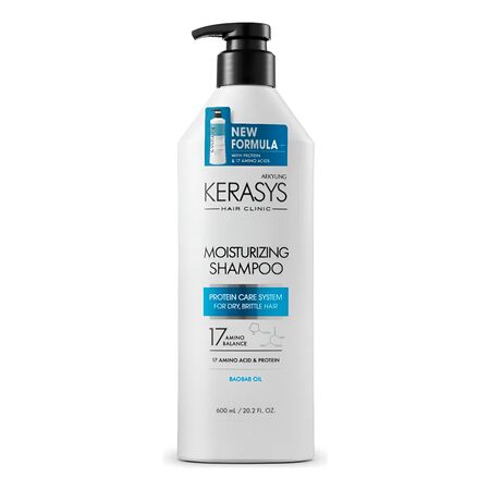 Shampoo Kerasys Moisturizing Hidratante Coreano 600 Ml