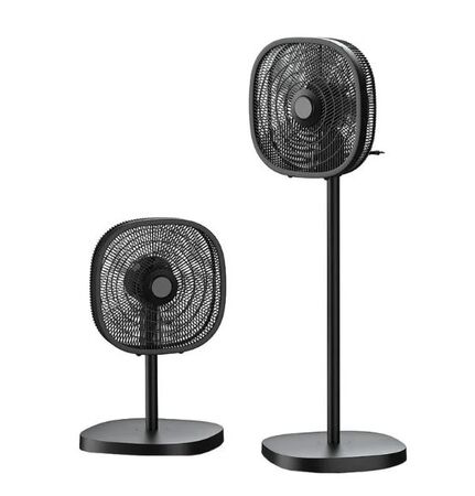 Ventilador De Pie Cuadrado 2 En 1 55w Vpn16315n Negro Philco