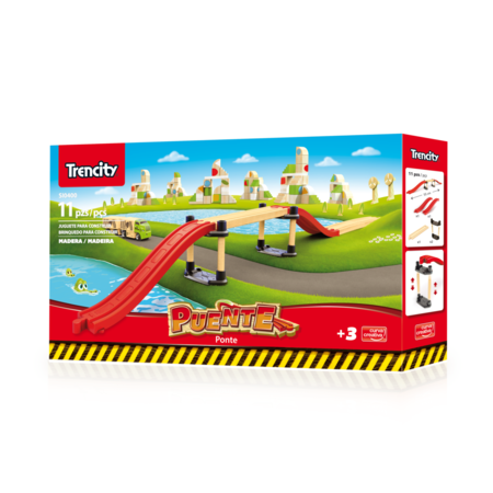 Trencity puente 11 piezas