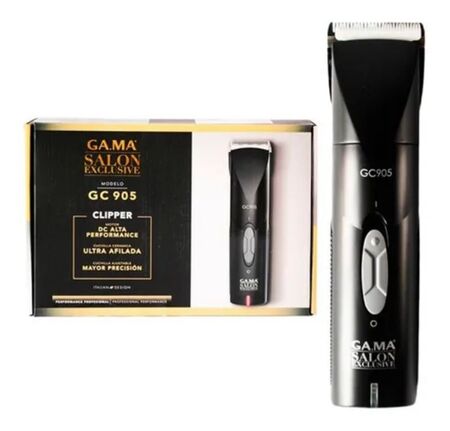 Cortadora De Pelo Gama Italy Gc 905 Negra 220v 4 Peines