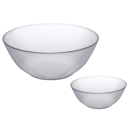 Ensaladera Bowl Compotera Set x 7 piezas Vidrio Pasabahce