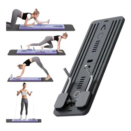 Tabla Pilates Reformer Plegable Gym Fitness