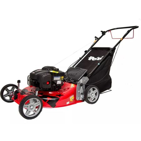 Cortadora de Césped Petri Profesional 450 c/ Recolectora Pasto 45 Lts 3 en 1 Nafta