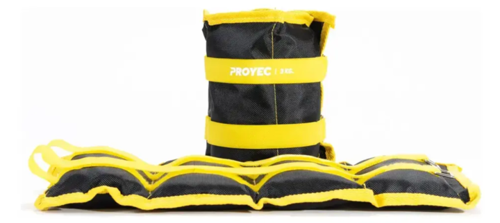 PAR TOBILLERA CON PESO 3 KG PROYEC REFORZADA (PRO000921) - Vista 3