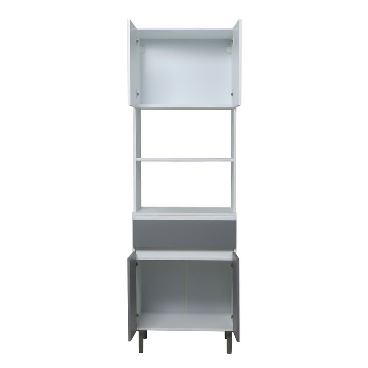 Multiuso Livorno 60 CM 4p1c Gris Polar - Vista 3