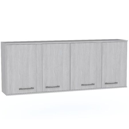 ALACENA ORLANDI JA 625 PREMIUM - JACARANDA, 4 PUERTAS, 2 ESTANTES