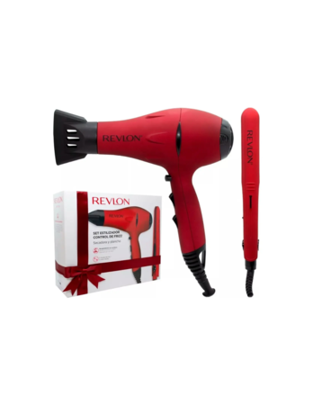 COMBO SECADOR + PLANCHITA REVLON PROFESIONAL ESSENTIALS