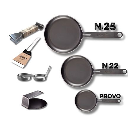 Set De Sartenes + Accesorios - La Planchetta