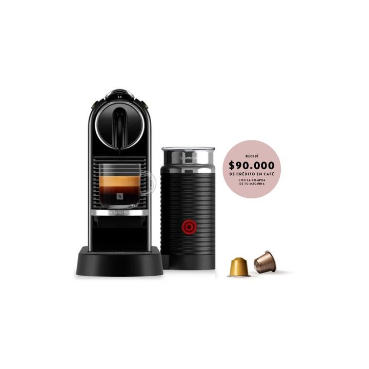 Cafetera Nespresso CITIZ & MILK Black - Vista 1