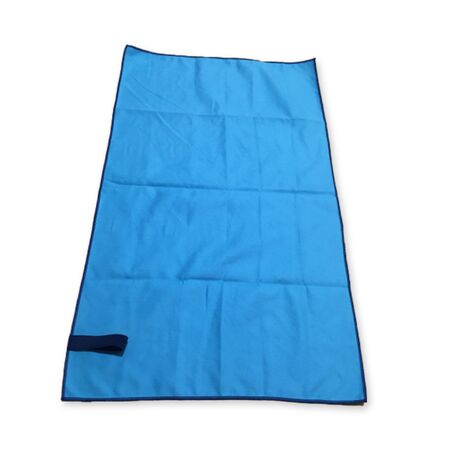 Toalla De Microfibra 70 X 140 Cm Azul