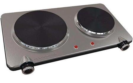 Anafe eléctrico Ultracomb 2 hornallas acero inoxidable 2250w (AN8800)