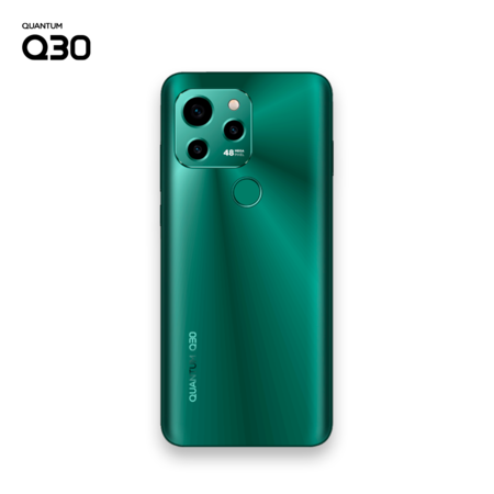 Celular Quantum Q30 Octa-Core 6/128 GB 48+5+2/8 MP Verde