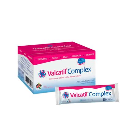 Valcatil Complex Cabello y Uñas Frutos Del Bosque x15 Sticks