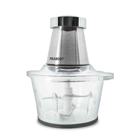 Picadora Eléctrica Peabody 2 Litros Inox PE-CP200IX