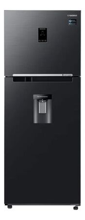 Heladera Samsung freezer superior Twin Cooling Plus 382 Lts Inverter Black