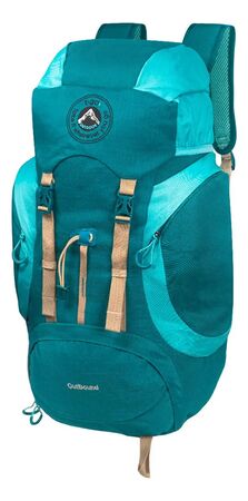 Mochila De Viaje Capacidad 40 Litros Reforzada +  Funda Lluvia 