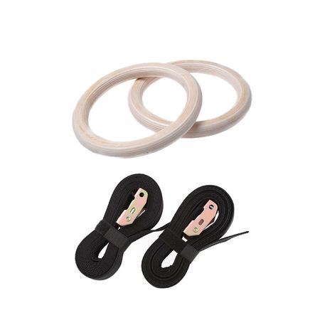 Anillas De Madera Gadnic Gimnasia Calistenia