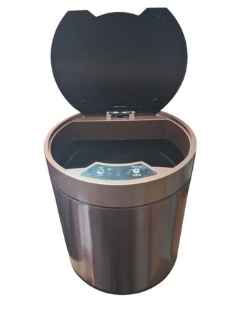 Cesto de Basura Ezego Acero Inox 6L RM46 con Sensor de Movimiento