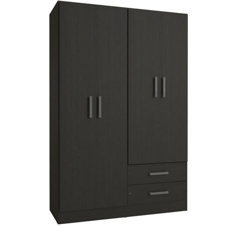 Placard Muebles Orlandi 4P 121Cm 3523 Bahia Wengue