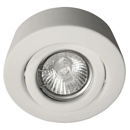 Spot Semi Embutido Movil Dicroica Led 7W 220V Pack X 6 Calido