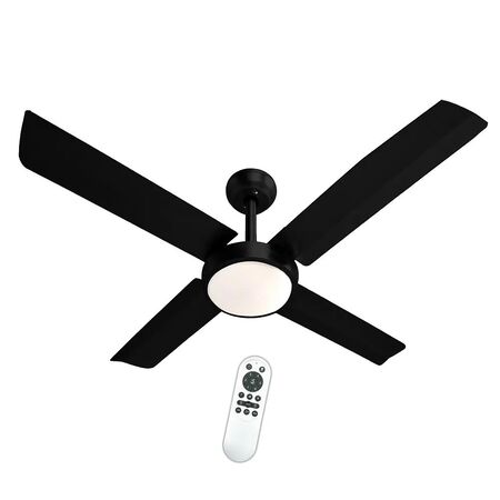 Ventilador de Techo Liliana Palas Metálicas 120cm Luz Led Control VTHN704R
