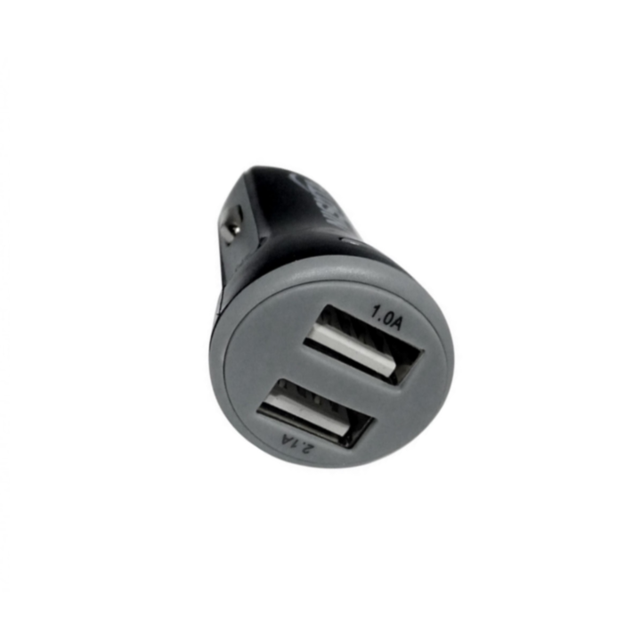 CARGADOR NISUTA AUTO USB DOBLE 12/24V (C:NEGRO NSAD12US2Q) - Vista 3