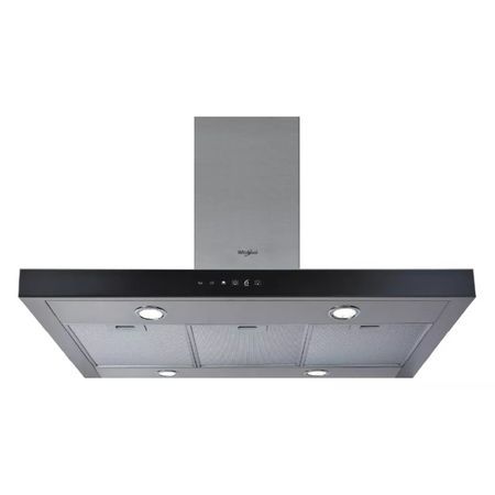 Campana Whirlpool 100cm Negro Inox WAF10RPIM