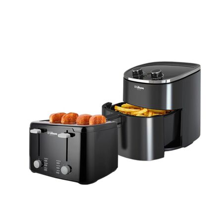 Combo Freidora Liliana AF930 1400W 3.7L + Tostadora Liliana AT924 900W