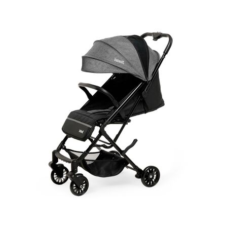 Cochecito Plegable Compacto C/Manjia Gris Bebesit