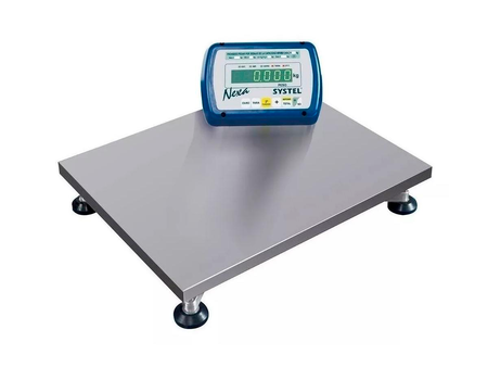 Balanza Bascula Industrial Systel Nexa 300 Kg Conexion Pc Plateado