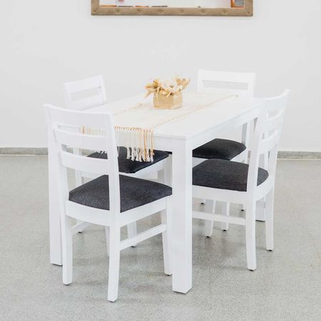 Juego de comedor Fija Blanco
