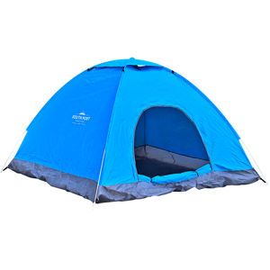 Carpa Azul Gadnic 4 Personas Automática Impermeable con mosquitero