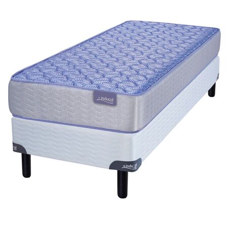 Colchon Sommier Inducol App Espuma 90X190X20
