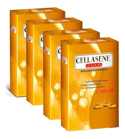 Cellasene Gold Tratamiento Anti Celulitis X 120 Capsulas