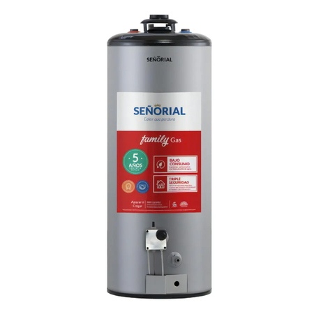 termotanque a gas señorial 85 multigas family premium