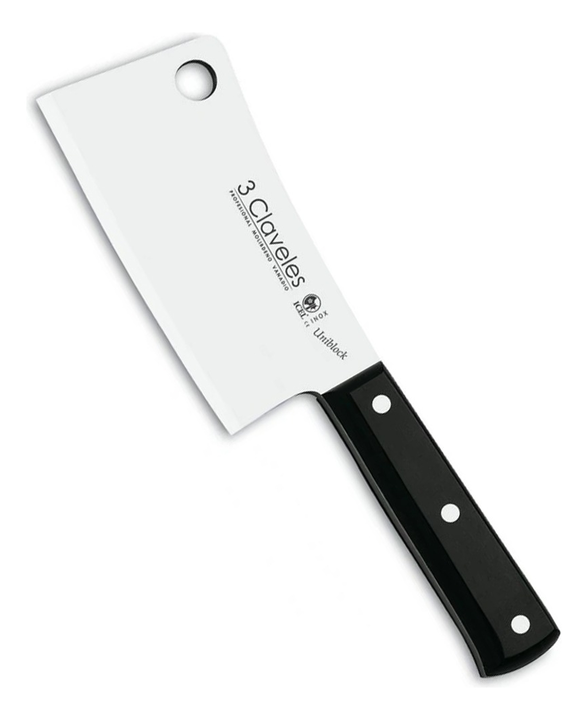 Cuchillo Hachuela 16cm 4mm 3 Claveles Uniblock 1191 Pesada Negro - Vista 1
