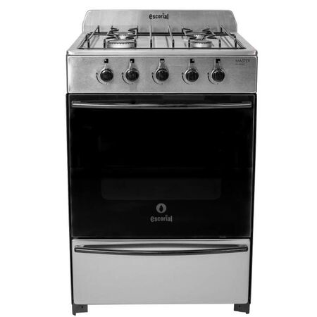 Cocina A Gas A. inoxidable 56 Cm 4 Hornallas Gas Natural Escorial Master Classic