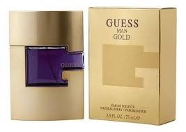 Guess For Men Gold Edt 75Ml Ip - Vista 1