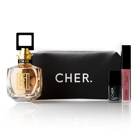Onyx EDP 100ml + Esmalte Negro + Brillo Labial Hyaluron Rossette + Neceser