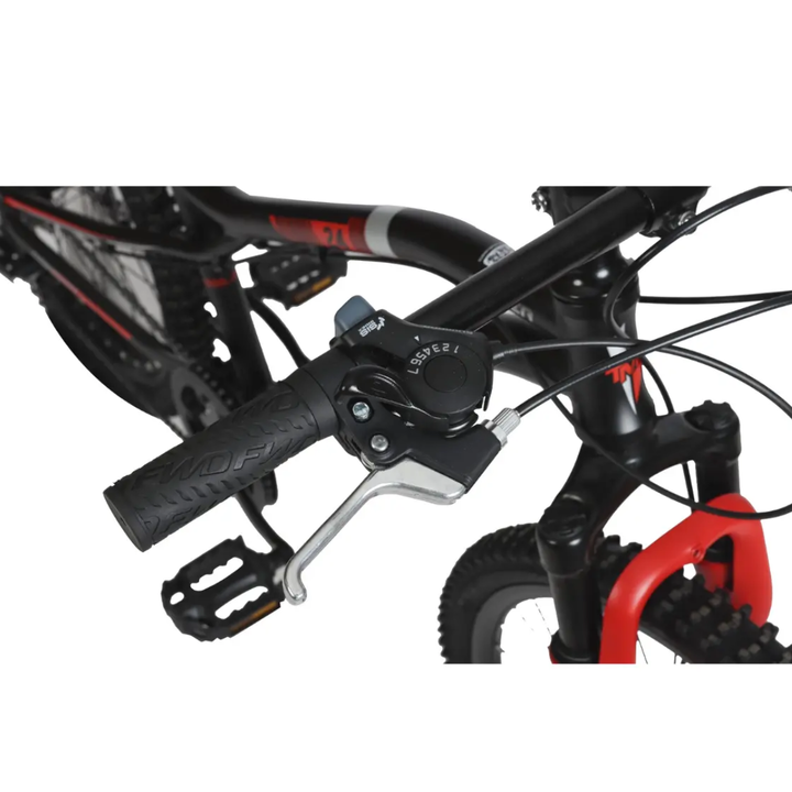 Bicicleta Mtb R24 Slider 7 Velocidades Aluminio Negro/rojo - Vista 4