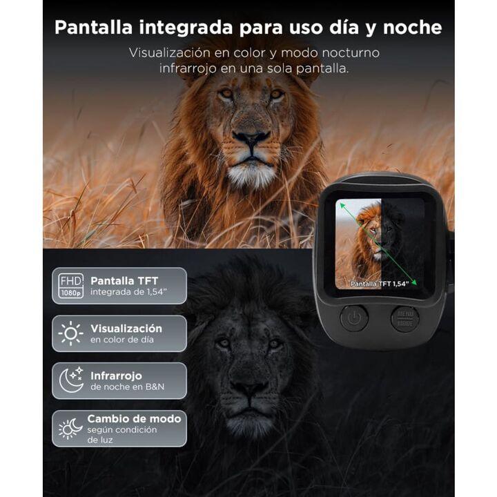 Microscopio Óptico Digital Gadnic 1200x Pantalla Lcd Hd - Vista 5