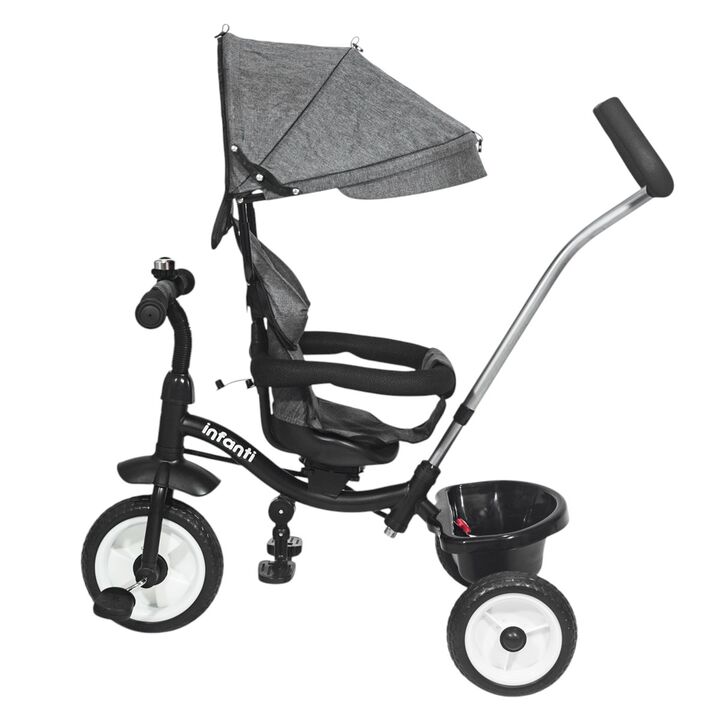 Triciclo Multifunción BT-001 Infanti Negro - Vista 4