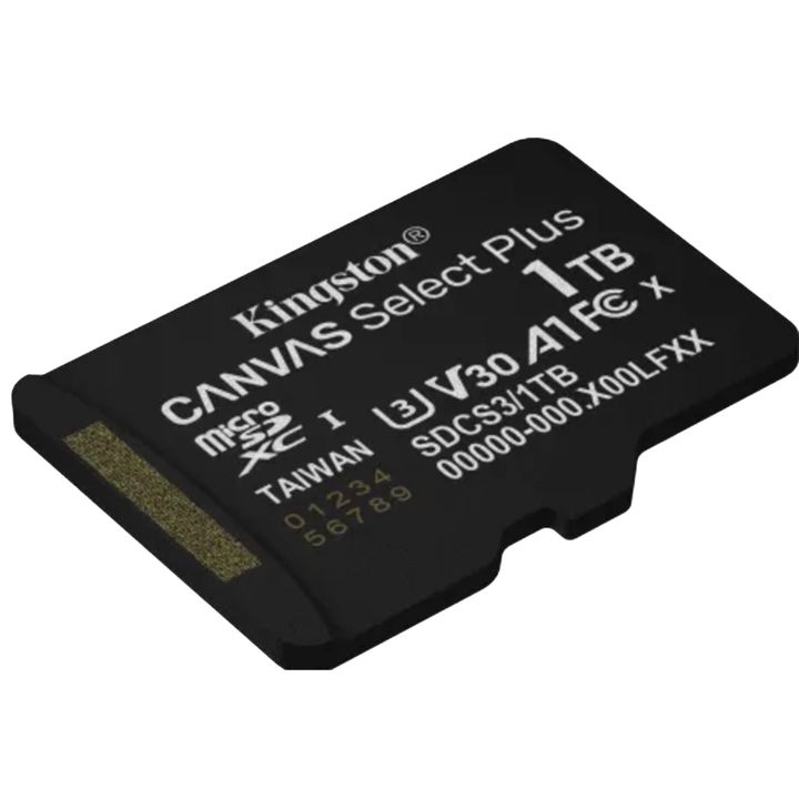 Tarjeta de memoria Kingston 1tb Micro SD Canvas Select Plus Gen 3 - Vista 2