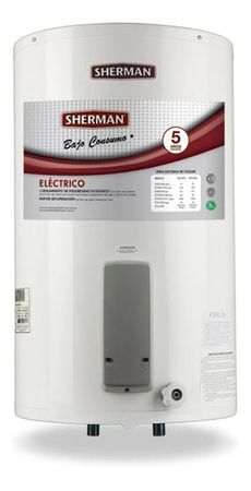 Termotanque Eléctrico Sherman 55 L TECC055ESHK2 Conexión Inferior
