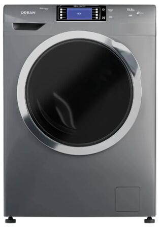 Lavarropas Ecoinverter 10,5 Kg 1200 Rpm Gris Lcfdr1012tg0 Gris