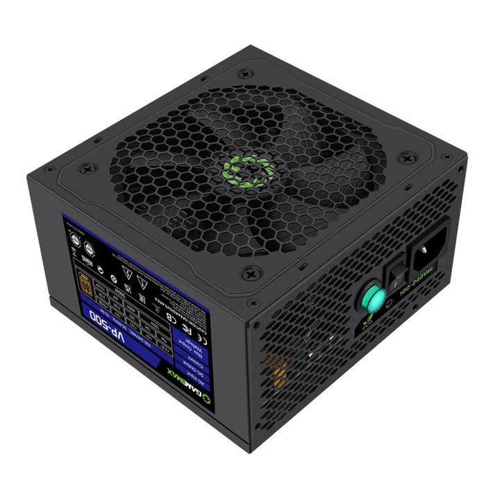Fuente 500W Gamemax VP-500 80 Plus Bronce Fan 12cm - Vista 5