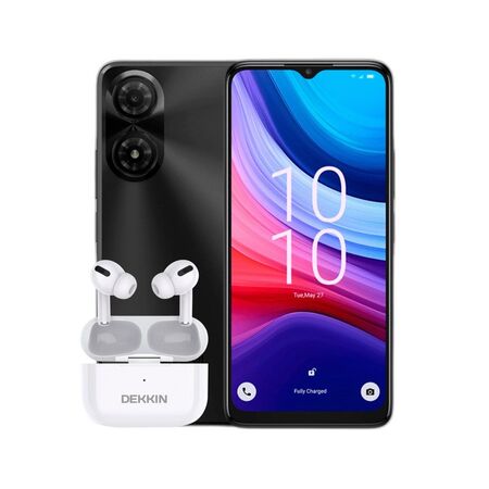 Combo Alcatel A31 Pro 3+64GB Gris + Auriculares TWS Dekkin Pro